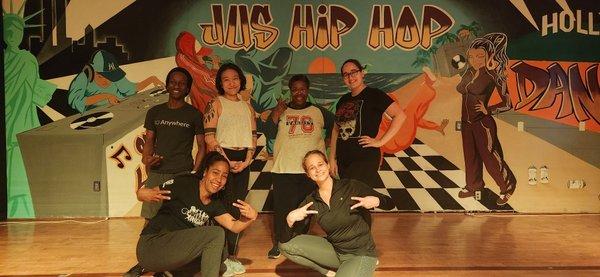 Adult hiphop Tuesdays 830pm,  all levels welcome, fresh choreography each class!!