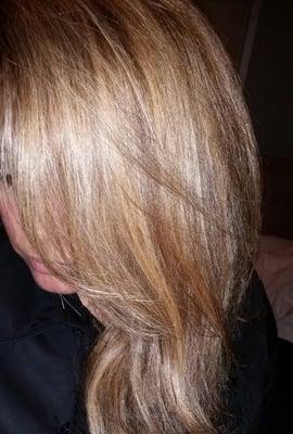 My brand new highlights! Thank you, Maribelle.