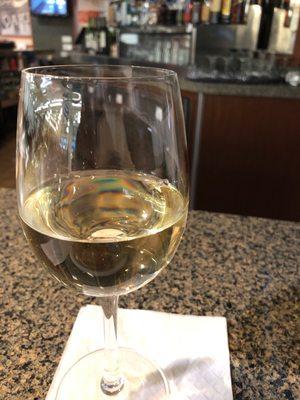 Chardonnay $12.50! Ouch!