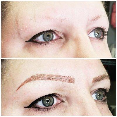 From no brows to brows !