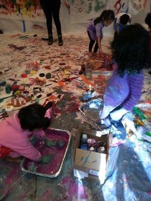 Fun Messy Art Event