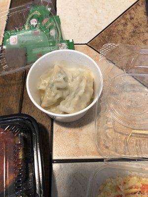 Dumplings for the dumplings Soup