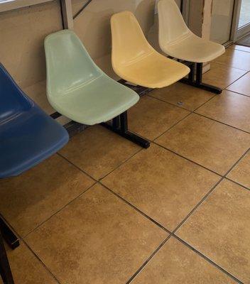 Uncomfortable seats