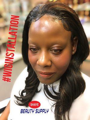 Lace wig customized