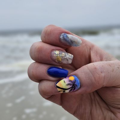 Beach nails