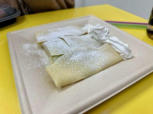 Pandan Kaya Banana Crepe