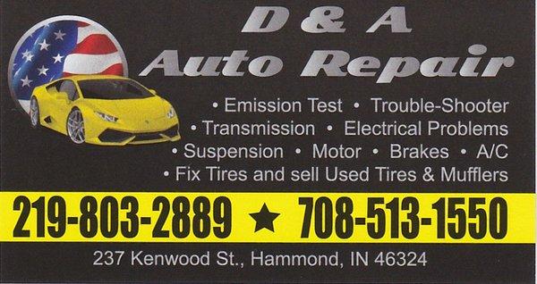 D & A Auto Repair