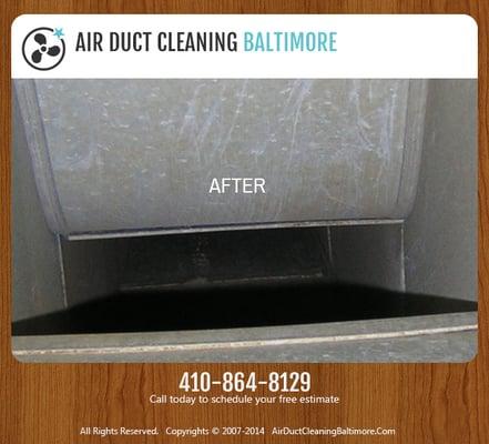 Air Duct Before and after