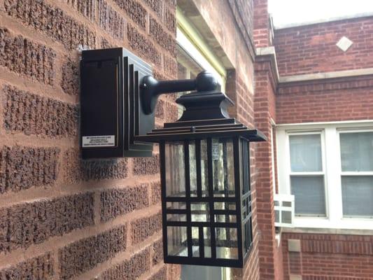 outdoor wall sconce light