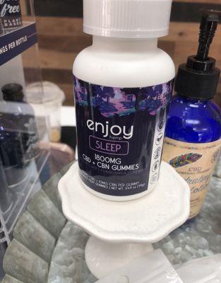 Enjoy hemp sleep 1800mg CBD+CBN gummies