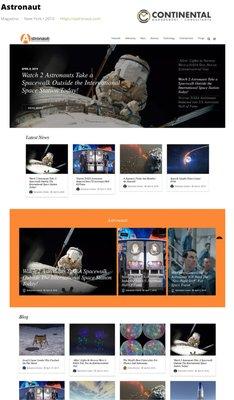 Website Design by Continental Management Consultants. https://astronaut.com/