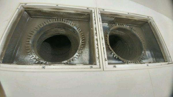 Duct Cleaning Job "Before Pic"