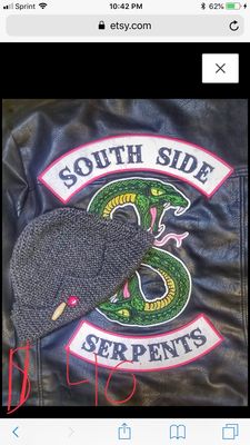 A patch sewn on a jacket