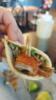 Carnitas taco