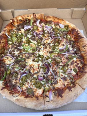 Mrs. Maries Pizza - with just a pinch of spice