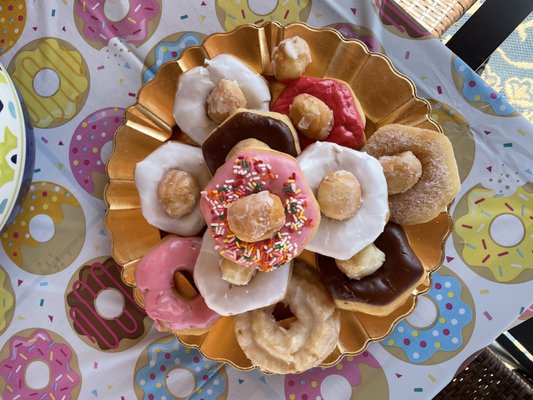 Donut assortment