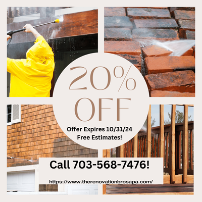 Call 703-568-7476 for your free estimate NOW!