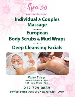 Well come couples massage