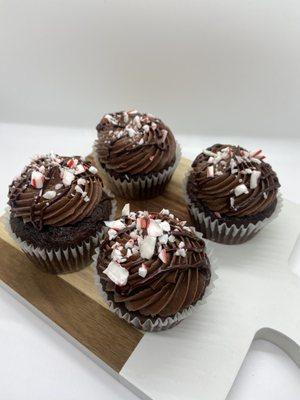 Peppermint Mocha Cupcakes