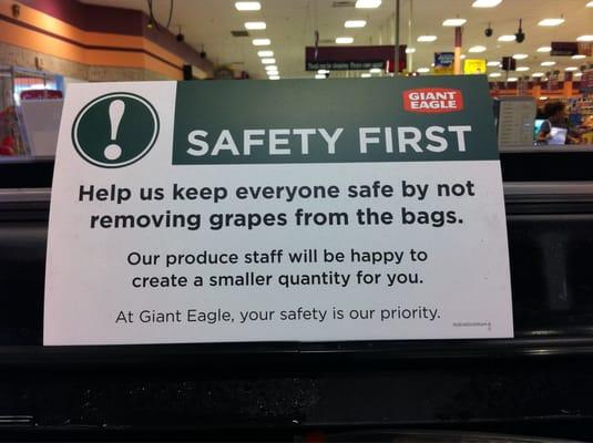 Safety is key