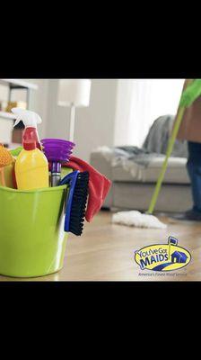 We bring all the equipment and products needed to clean your home! Call us today for an estimate! 410.626.0706