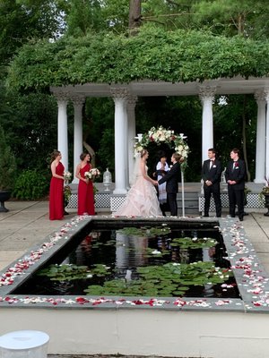 Sound equipment for your ceremony includes a microphone for your officiant, readings and music for the procession and recessional.