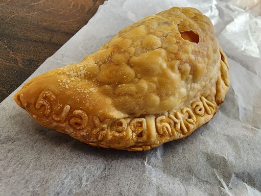 Baked chicken empanada