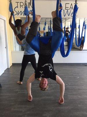 Aerial yoga