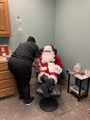 So good, even Santa stops by!