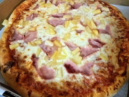 Ham and pineapple