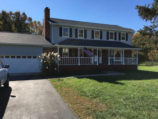 New roof, siding and gutters in Waldorf, MD.