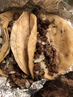 Carne asada tacos