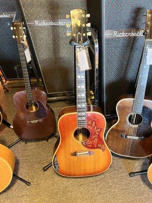 1960's Gibson Hummingbird. I came back to purchase it and it was already sold. You snooze you loose.