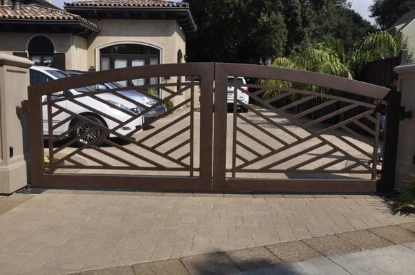 Aluminum Gate with  Powdercoating