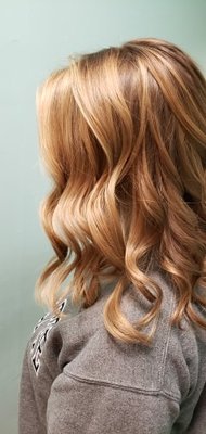 Balayage highlights