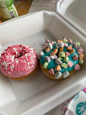 2 donuts my kids picked out.