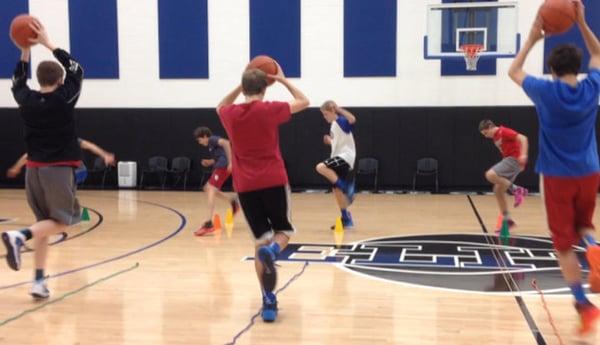 Speed and Agility workout at the Elite Center