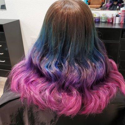 Galaxy hair