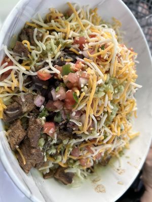 Steak bowl- delicious