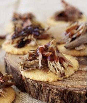 Pulled Pork Cornbread Tarts!