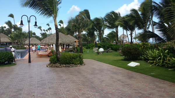 Beach front portion of Excellence Resort, Punta Cana