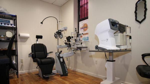 Optometrist and Opticians on-site.