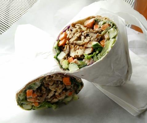 Best chicken wrap ever.