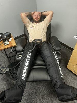 NORMATEC THERAPY GET THE PRO ATHLETE TREATMENT RIGHT HERE