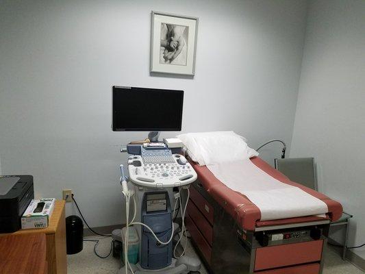 State of the art and in-house ultrasound