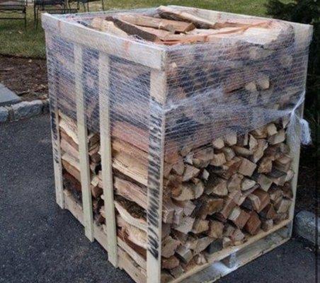 This is how your compact your wood is delivered. 32 cubic feet.