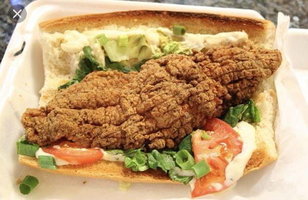 Catfish Po Boy