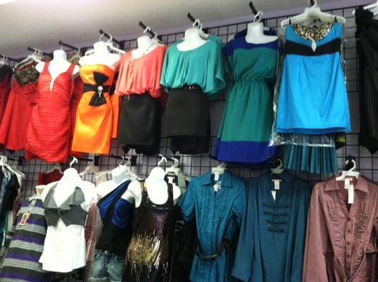 wide selection of womens clothing!