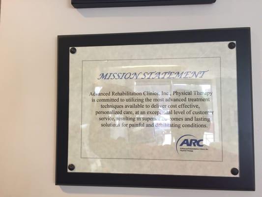 ARC Mission Statement.