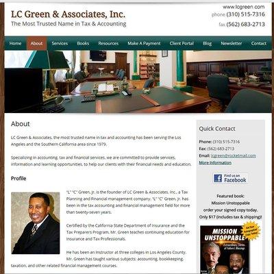 Visit our web site www.lcgreen.com